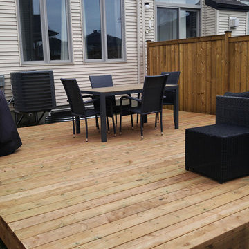 Floating Deck and Fence