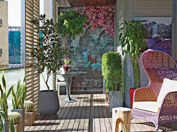 Eclectic Deck by Vick Vanlian Architecture and Design
