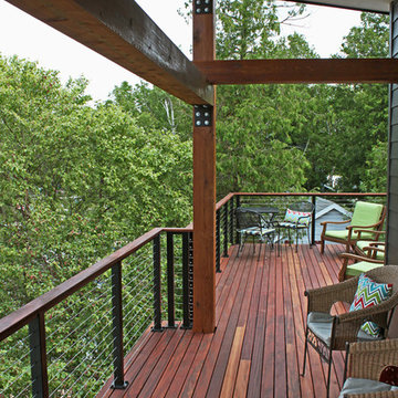 Fort Atkinson, WI: Lake House Deck Railing