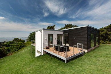 Design ideas for a modern terrace in Aarhus.