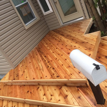 Front Porch Deck in St. Clair Shores