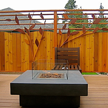 Gallina Deck and Privacy Fence