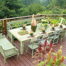 painted patio furniture