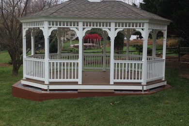 Photo of a traditional terrace in Philadelphia.