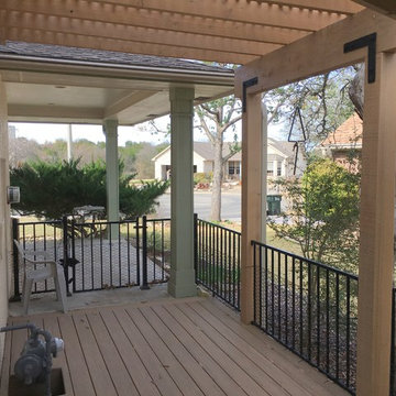 Georgetown TX Deck and Pergola Makeover in Sun City