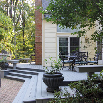 Glen Arm Outdoor Deck and Stone Grill