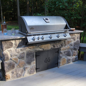 Glen Arm Outdoor Deck and Stone Grill
