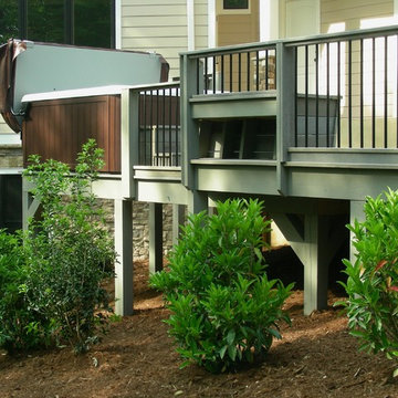 Great Hot Tub Deck Design