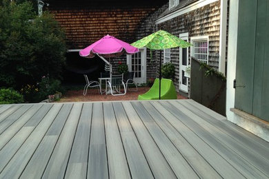 Design ideas for a traditional terrace in Boston.