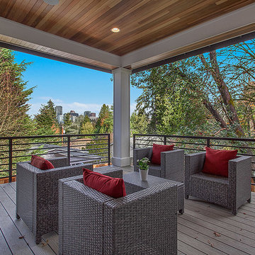 Greater Seattle Area | San Tropez Basement Covered Deck