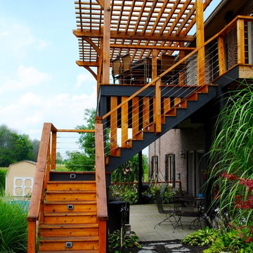 Greenfield Elevated Deck and Pergola