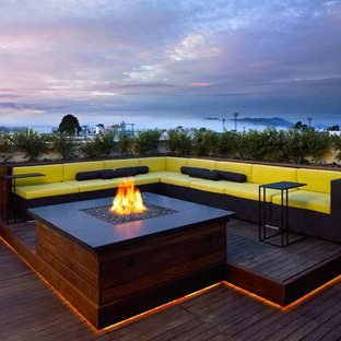 Réalisation d'un toit terrasse sur le toit design.