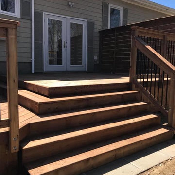 Halifax Two Level Pressure Treated Deck