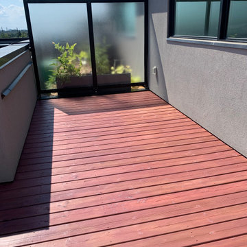 Happy Client In Etobicoke/Power Washing and Staining