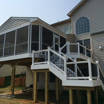 Haymarket screen porch and deck