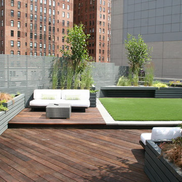 Highline facing roof garden