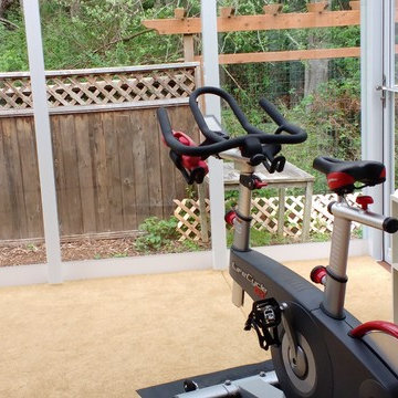 Home Gym or Exercise Will Work Nicely in Your Sunroom.