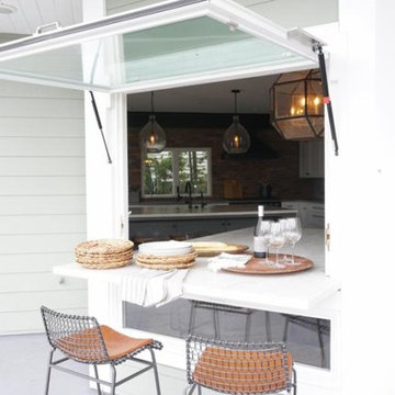 Industrial Farmhouse Outdoor Dining