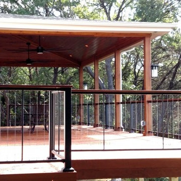 Ipe Deck and Porch on Rob Roy at the Lake in West Austin, TX
