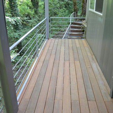 Ipe Deck / Steel Railings