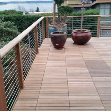 Ipe wood deck
