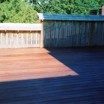 japanese fence and IPE deck