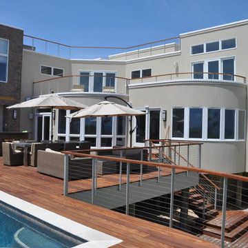 Jersey Shore Home with Decks on Three Levels