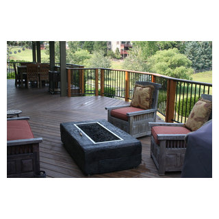 Ken Caryl wrap around Deck - Traditional - Deck - Denver - by A Deck ...