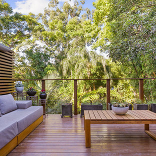 Design ideas for a tropical deck in Sydney.