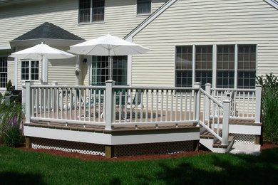 Inspiration for a timeless deck remodel in Providence