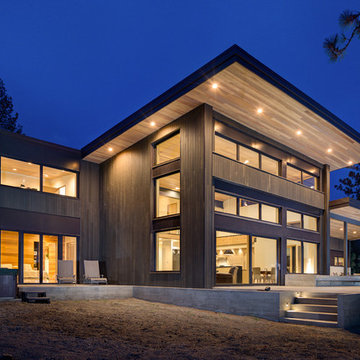 Lake Fernan Passive House Windows and Doors