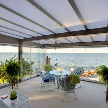 Lakefront Property - Glass Sunroom
