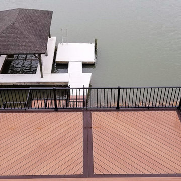 Lakeside Elegance - Custom Trex Deck