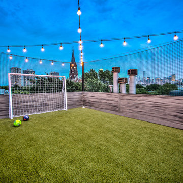 Lincoln Park Rooftop with soccer field