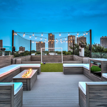 Lincoln Park Rooftop with soccer field