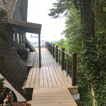 Little Switzerland deck and home renovations