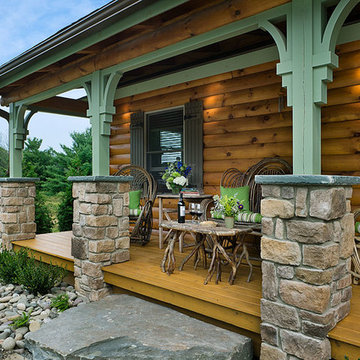 Log Homes & Cabins - Coventry Log Homes - The Silver Ranch