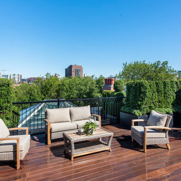Luxury Boston Rooftop Deck