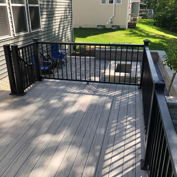 Marysville OH Deck and Patio Combination