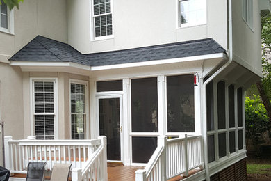 Example of a large transitional deck design in Other