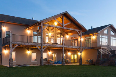 Example of a classic deck design in Omaha