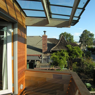 This is an example of an eclectic terrace in San Francisco.