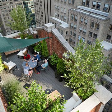 Midtown Manhattan Rooftop Garden