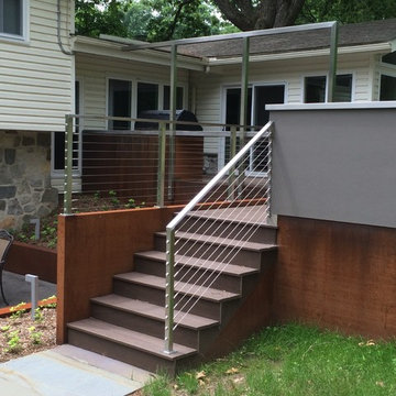 Modern Deck & Outdoor Kitchen Wayne, PA