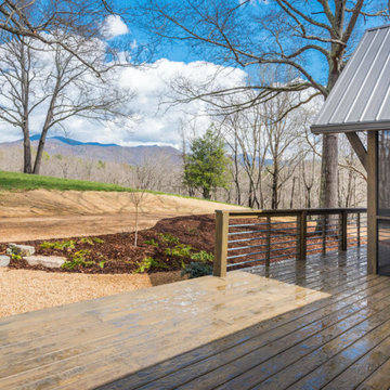 Modern Farmhouse Deck with Views