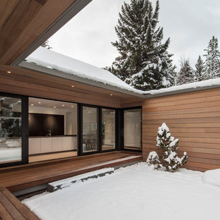 Esempio di una terrazza nordica