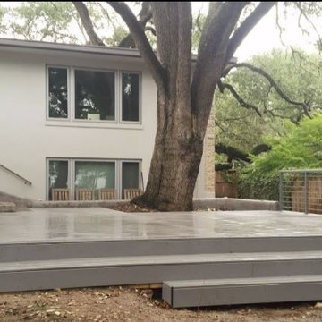 Modern Gray Composite Deck
