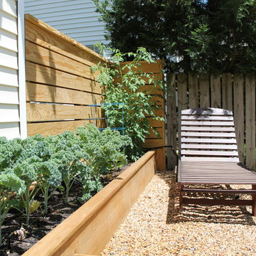 Modern Platform Deck and Outdoor Space