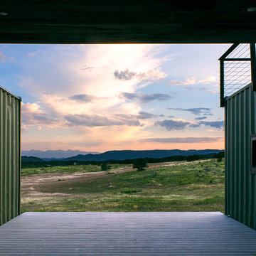 Modern Shipping Container Cabin