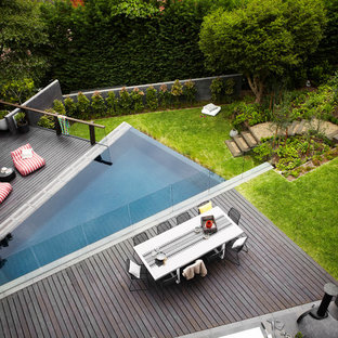 Esempio di una terrazza minimal